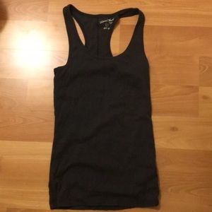 Black tank top